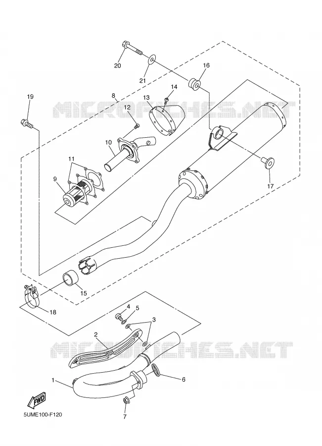 ESCAPE Yamaha MOTO 250 2007 WRF  WR250FW