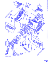 CABALLETE / ESTRIBERA para Yamaha XJ600 1986