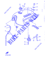 DEPOSITO DE GASOLINA para Yamaha XJ600 (37KW) 1986