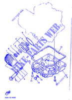 RADIADOR DE ACEITE para Yamaha XJ600 (37KW) 1986