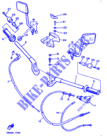 MANILLAR / CABLE para Yamaha XJ900F 1989