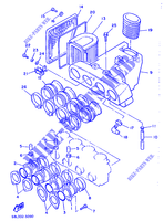 ADMISION para Yamaha XJ900F 1989