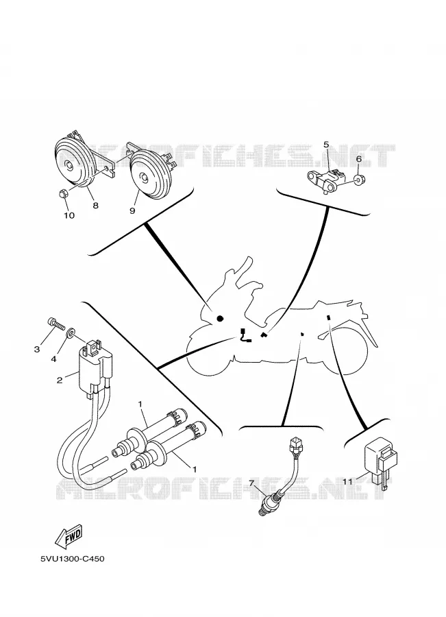 ELECTRICA 2 Yamaha SCOOTER 500 2004 TMAX  XP500