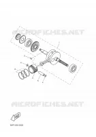 CIGUEÑAL / PISTÓN para Yamaha XQ150 2001