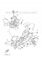 CARTERES CIGÜEÑAL para Yamaha XQ150 2001
