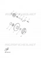 MOTOR ARRANQUE para Yamaha XQ150 2001