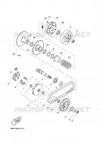 EMBRAGUE DE ARRANQUE para Yamaha XQ150 2001