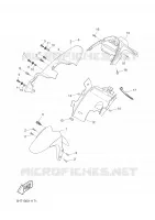 GUARDABARROS para Yamaha XQ150 2001