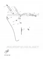 MANILLAR / CABLE para Yamaha XQ150 2001
