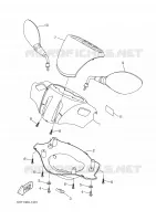 CUBIERTA 1 para Yamaha XQ150 2001