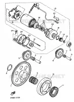 EMBRAGUE DE ARRANQUE para Yamaha XT500E 1990