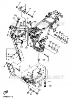 BASTIDOR para Yamaha XT500E 1990