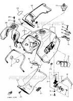 DEPOSITO DE GASOLINA para Yamaha XT500E 1990