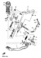 BOMBA DE FRENO TRASERA para Yamaha XT500E 1990