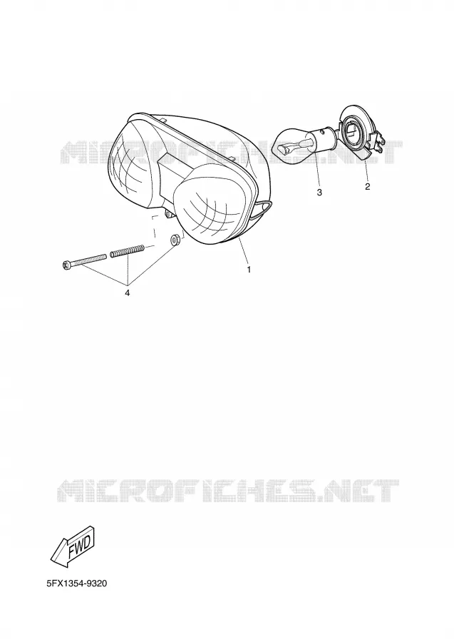 FARO Yamaha SCOOTER 50 2002 BWS  CW50RS