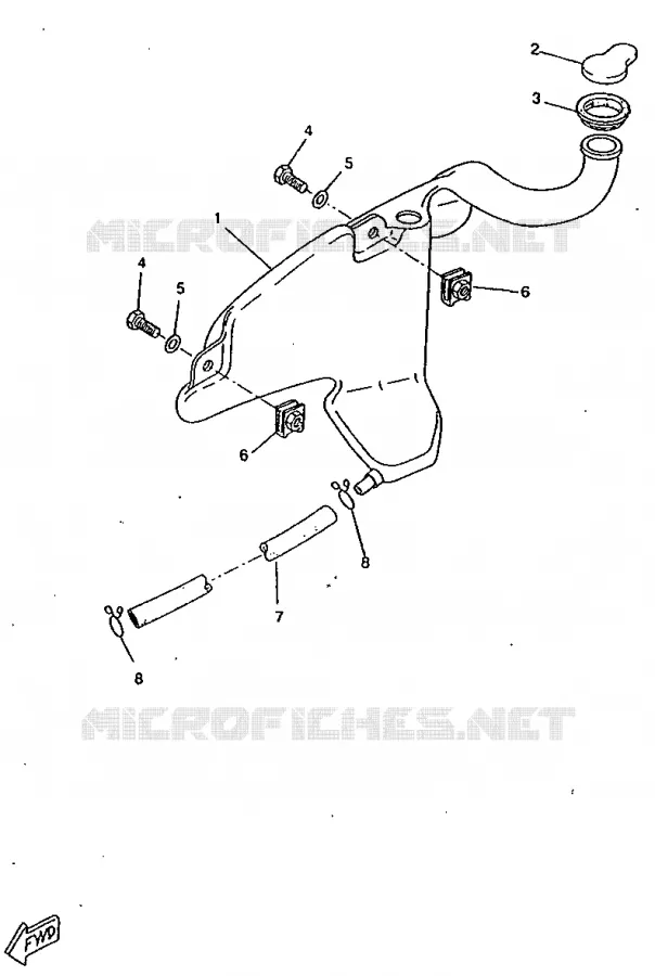DEPOSITO DE GASOLINA Yamaha SCOOTER 50 1998 ROCKET  CW50RSP
