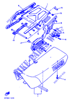 ASIENTO / TRANSPORTIN para Yamaha XTZ660H (35.3KW 1992