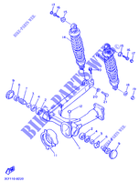 BASCULANTE / AMORTIGUADOR para Yamaha XV1100 1989