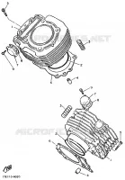 CILINDRO para Yamaha XV1100 1997