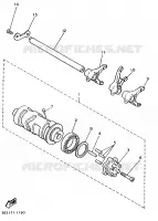 TAMBOR SELECTOR CAMBIO / HORQUILLAS para Yamaha XV1100 1997