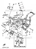 BASTIDOR para Yamaha XV1100 1997