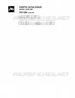CATALOGUE DEL PREFACIO para Yamaha XV1100 1997