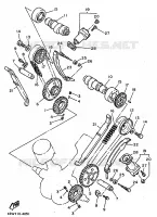 ÁRBOL DE LEVAS / CADENA para Yamaha XV1100 1997