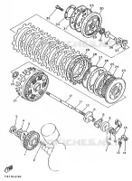 EMBRAGUE DE ARRANQUE para Yamaha XV1100 1997