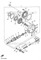TRANSMISION FINAL para Yamaha XV1100 1997