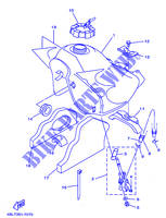 DEPOSITO DE GASOLINA para Yamaha DT125R 1997