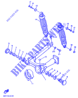 BASCULANTE / AMORTIGUADOR para Yamaha XV750 1995