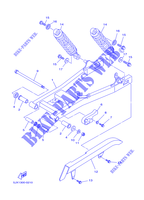 BASCULANTE / AMORTIGUADOR para Yamaha XVS125 2002